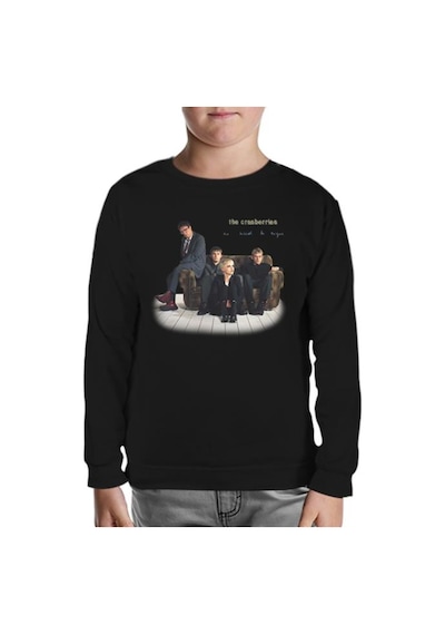 Lord Tshirt The Cranberries Siyah Çocuk Sweatshirt Siyah