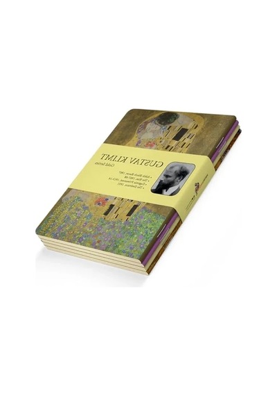 4'lü Defter Seti - Çizgisiz, 192 Sayfa, Sarı Krem Renk