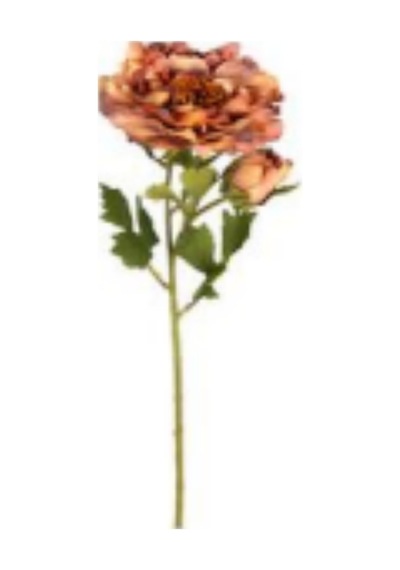 Yapay Çiçek Şakayık Tomurcuklu Turuncu 60 Cm. Çok Renkli