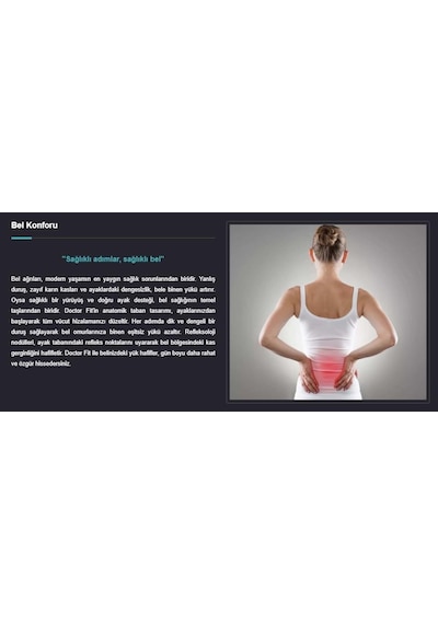 Doctor Fit Refleksoloji Rahatlatıcı,akapunktur Masaj Terliği Beyaz Erkek Terliği 41 Numara