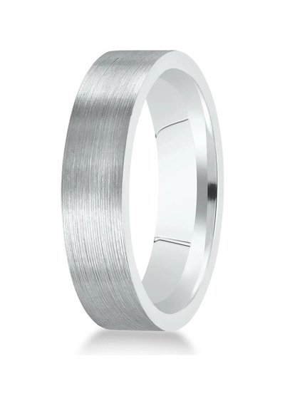 6Mm Düz Model Mat Çelik Alyans Yüzük Cl29 553618656
