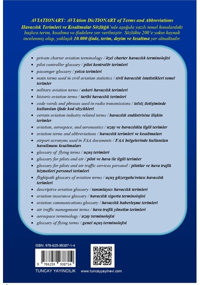 Havacılık Terimleri Ve Kısaltmalar Sözlüğü/aviation Dictionary Of