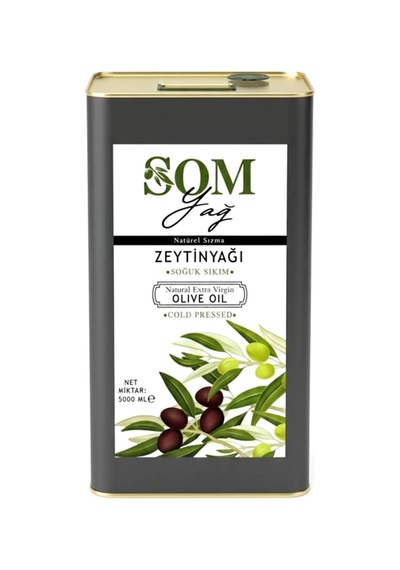5 Litre Soğuk Sıkım Zeytinyağı
