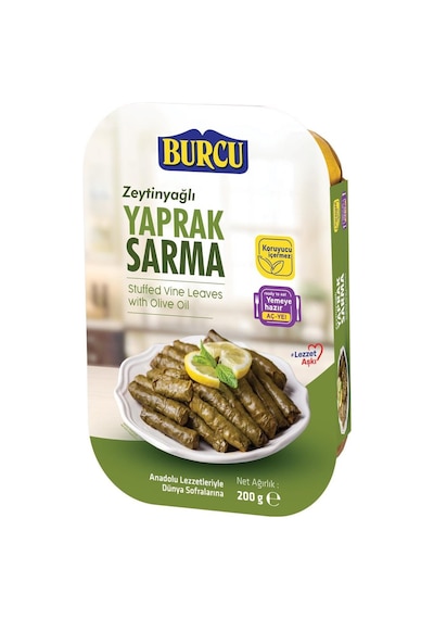 Burcu Zeytinyağlı Yaprak Sarma 200 Gr X 4 Adet