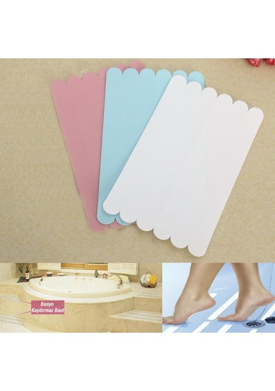 Portakal Safety Banyo Zemin Kaydırmaz Bant-Mavi (118723530)