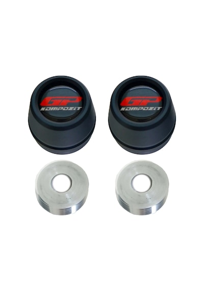 Gp Kompozit Honda Sh 125 2024-2026 Uyumlu Ön Aks Koruma Takozu Siyah
