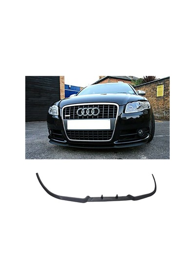 Audi A4 Rs4 B7 Ön Lip Mat Siyah Ön Tampon Lip