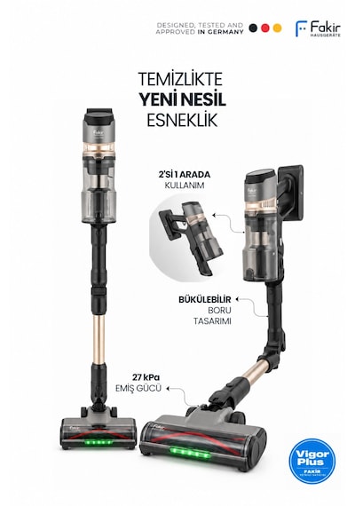 Fakir Flexion 7040 Şarjlı Dikey Süpürge