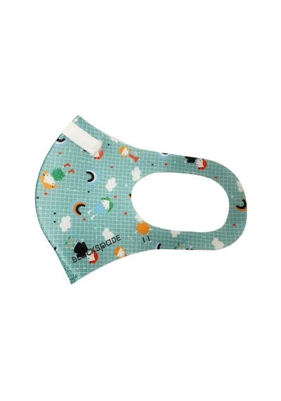 BLACKSPADE Çocuk Koruyucu Maske Mutlu Desen S1