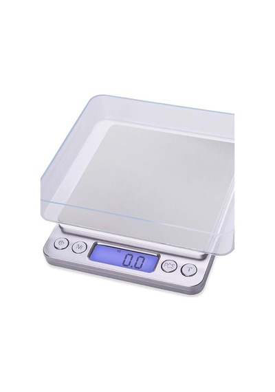 Dijital İnox Çelik 3 Kg Kapasiteli Dijital Hassas Kantar Mutfak Tartısı Terazi Çok Renkli