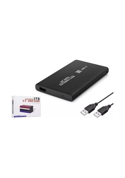 Hadron Hdx1758 Hdd Kutusu Usb2.0 Metal Sata 2.5" Siyah