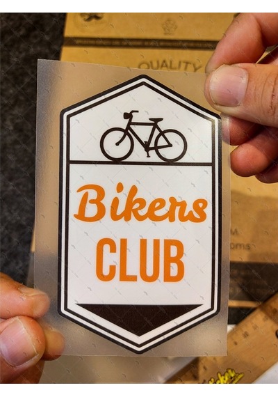 Bay Etiket Hbg2 Bisiklet Club Sticker