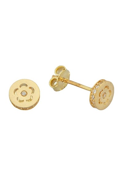 Altın Çiçek Küpe G60081
