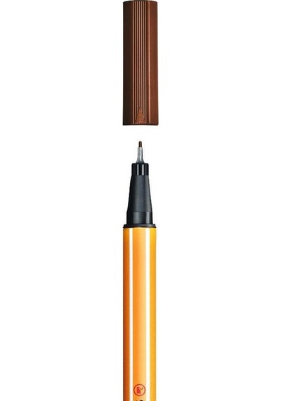 Stabilo Point 88-45 - 0.4 Mm Ince Keçe Uçlu Kalem Kahverengi