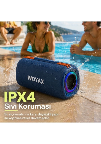Bluetooth Hoparlör 30w Kablosuz Oval Speaker Güçlü Ses Yüksek Bass Taşınabilir Ses Bombası Usb Tws Büyük Küç