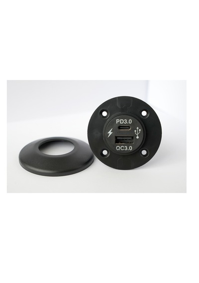 Setcom 12v-24v Usb+type C Şarj