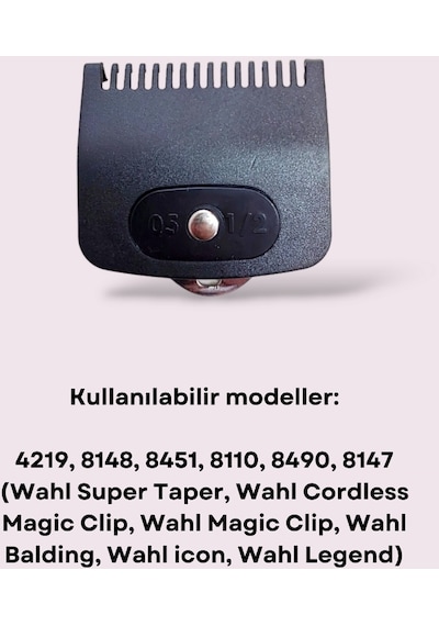 Wahl Makine Tarağı 0.5 Numara 1/2 1.5 MM