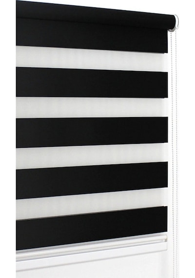Ithal Kalın Siyah Zebra Stor Güneşlik Perde Etek Düz Alüminyum Kasa Metal Ayak Ithal Kalın Siyah Zebra Stor Güneşlik Perde Etek Düz Alüminyum Kasa Metal Ayak