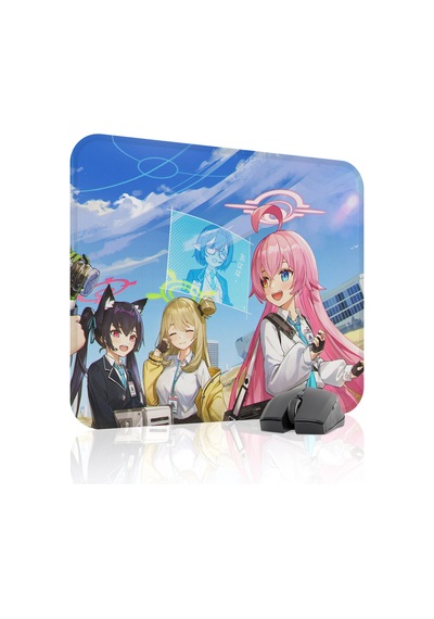 Blue Archive Kaymaz Dikişli Kauçuk Oyuncu Mousepad V2 - 48x40 Xl Gaming Mouse Pad Fare Altlığı