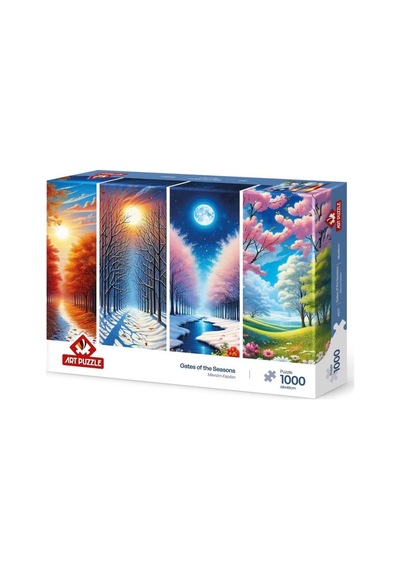 Art Puzzle Mevsim Kapıları 1000 Parça - 41017