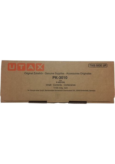Utax Pk-3010 Siyah Fotokopi Toneri (12.500 Sayfa) 4531Dn