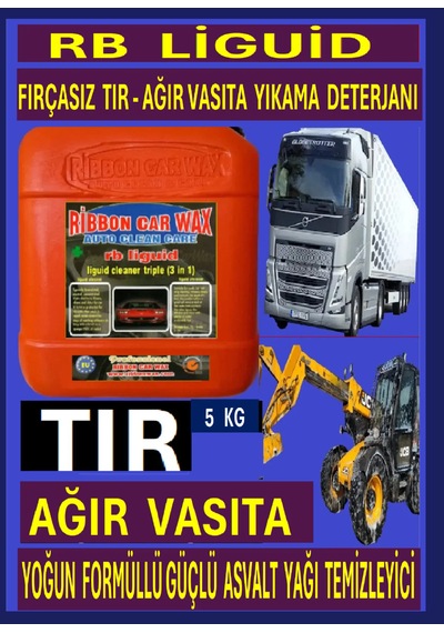 Rb Liguid Fırçasız Tır Ağır Vasıta Yıkama Şampuanı 5 Kg
