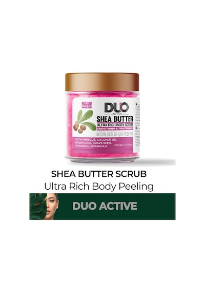 Duo Active Shea Butter Ultra Rich Vücut Peeling 240 G