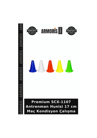 Premium Scx-1107 Antrenman Hunisi 17 Cm Maç Kondisyon Çalışma Çok Renkli
