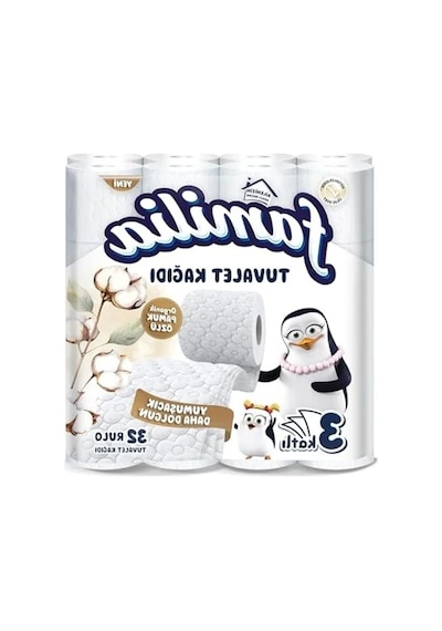 32'li 3 Katlı Tuvalet Kağıdı, Her Ev İçin Ekonomik Paket
