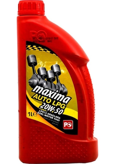 Petrol Ofisi Maxima Auto 20W-50 Motor Yağı 1 L