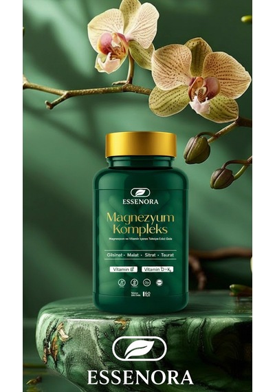 Essenora Magnezyum Komplex B6 D3-k2 60 Kapsül