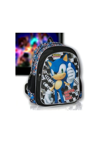 Sonic İlkokul Çantası 3 Lü Set Çok Renkli