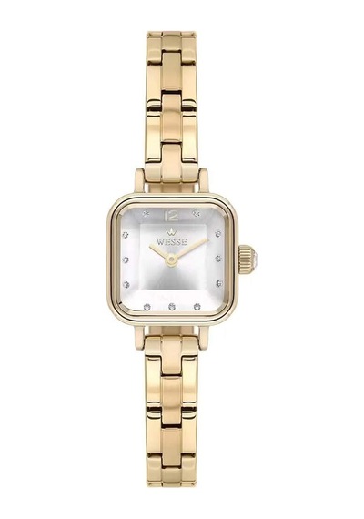 Wesse Wwl117003 Quartz Çelik Altın Rengi Gri Kadran 21 Mm Kadın Kol Saati