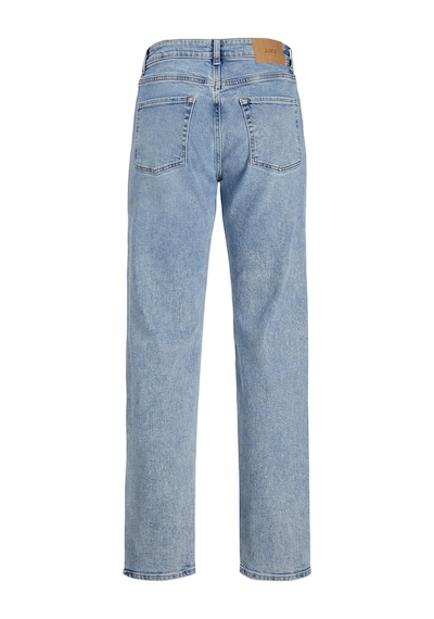 Jack & Jones Jjxx Yüksek Bel Bol Paça Straight Kadın Denim Pantolon 12229033 Mavi