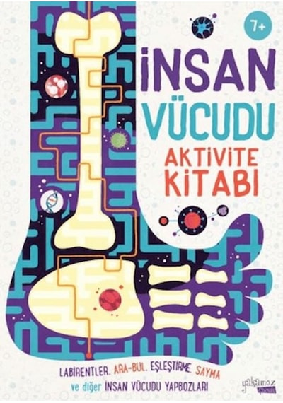 İnsan Vücudu Aktivite Kitabı - Qhdh-801522