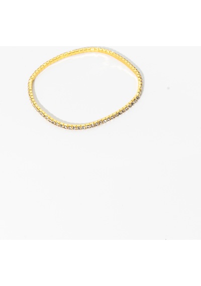 Biem Gold Renk Lastik Bileklik Gold/gümüş