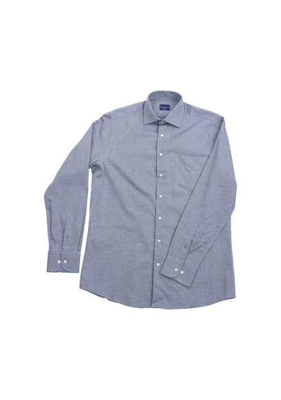 Giant Minimalist Uzun Kol Regular Fit Erkek Gömleği - Günlük & İş Siyah