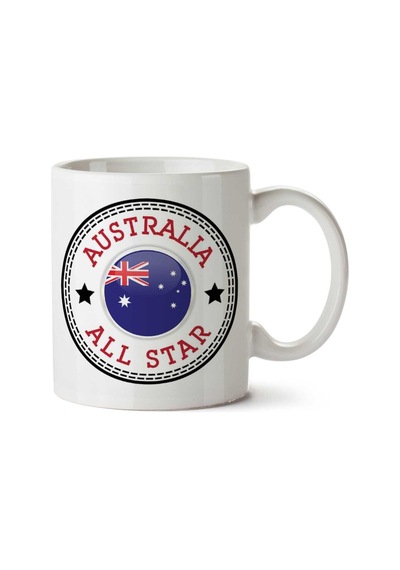 Converse Australia All Star İki Tarafı Baskılı Kupa Bardak Çok Renkli