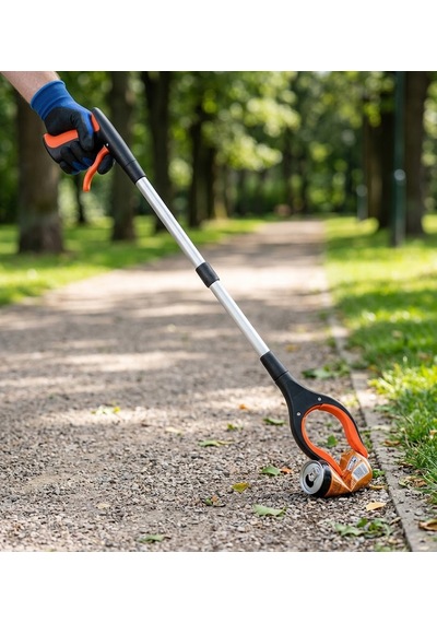 Şeylişeyler - Pratik Çöp Toplama Kıskacı 83 Cm 1 Adet - Katlanabilir Çok Amaçlı Yakalama Ve Tutma Aparatı
