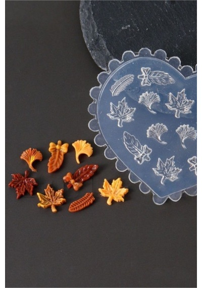Nail Art Charm Silikon Kalıp Nail Art Desen Kalıbı, Charm Tırnak Süsleme 3d Silikon Kalıp 35