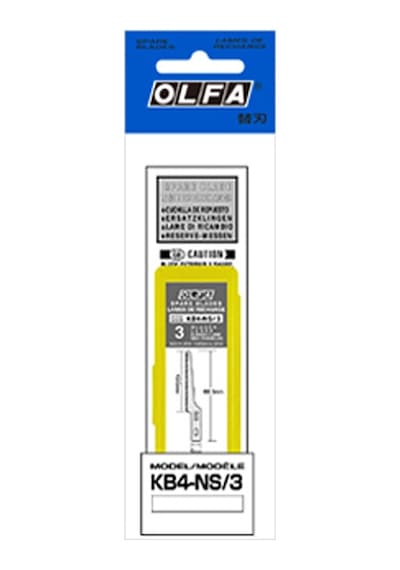 Olfa Kb4-Ns/3 Maket Bıçağı Yedeği 3 Lü