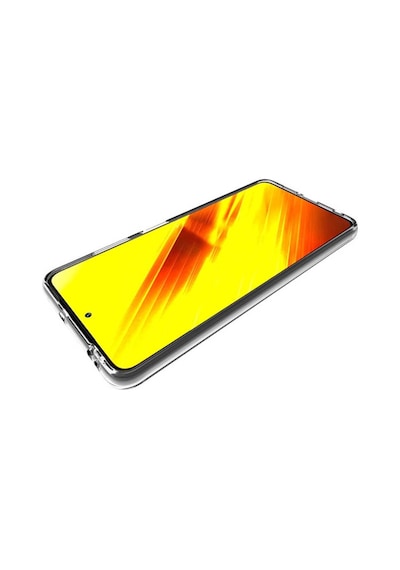 Xiaomi Poco X3 Kilif Seffaf Silikon Hibrit Case 390885510