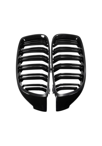 Leonpart Bmw F32 F33 F36 Ön Böbrek Panjur Piano Black Çift Tırnak