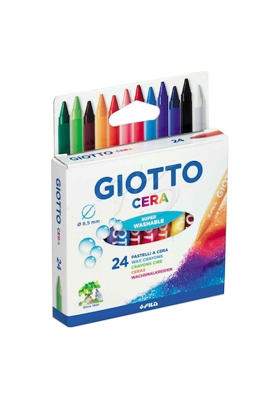 Giotto Cera 24Lü Mum Boya Seti 282200