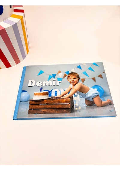 Foto Kitap Sert Kalın Kapak - Fotoğraf Albümü Kişiye Özel Baskılı Fotoğraf Anı Albümü - 20x30 CM 10 Sayfa - 19 Fotoğraf