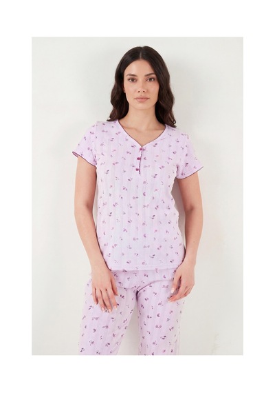 Lela Bayan Pijama Takımı 65770755 Lila LİLA