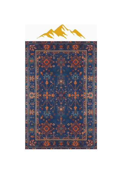 Modern Sisal Serisi Dijital Baskı Sisal Dokuma Halı Slh053 Renkli