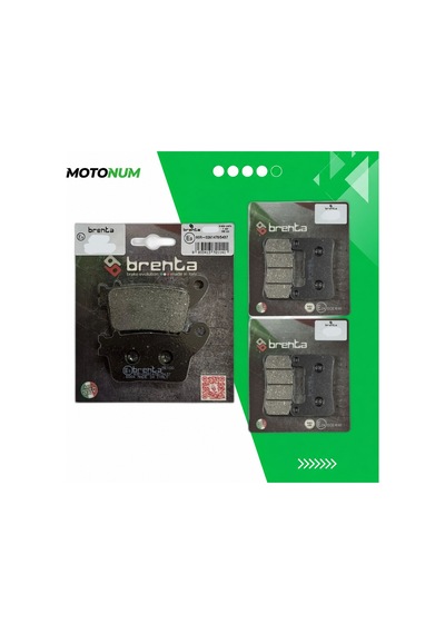 Kawasaki Zx 10 R Ninja 2011 2018 Ön Ve Arka Fren Balata Takımı Brenta Mtn6158