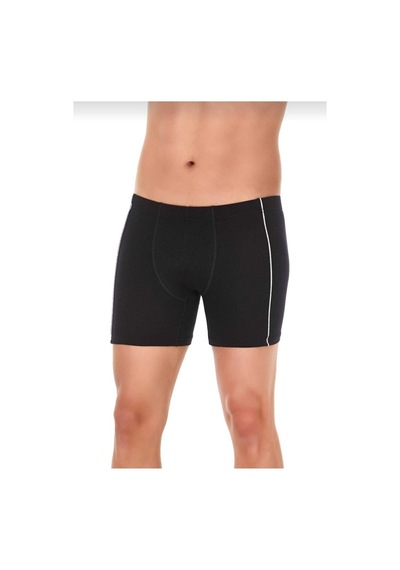 106 Siyah Modal Biyeli Boxer 3 Lü 001