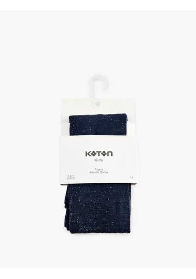 Koton 20 Den Basic Külotlu Çorap Lacivert 7wkg80201aa